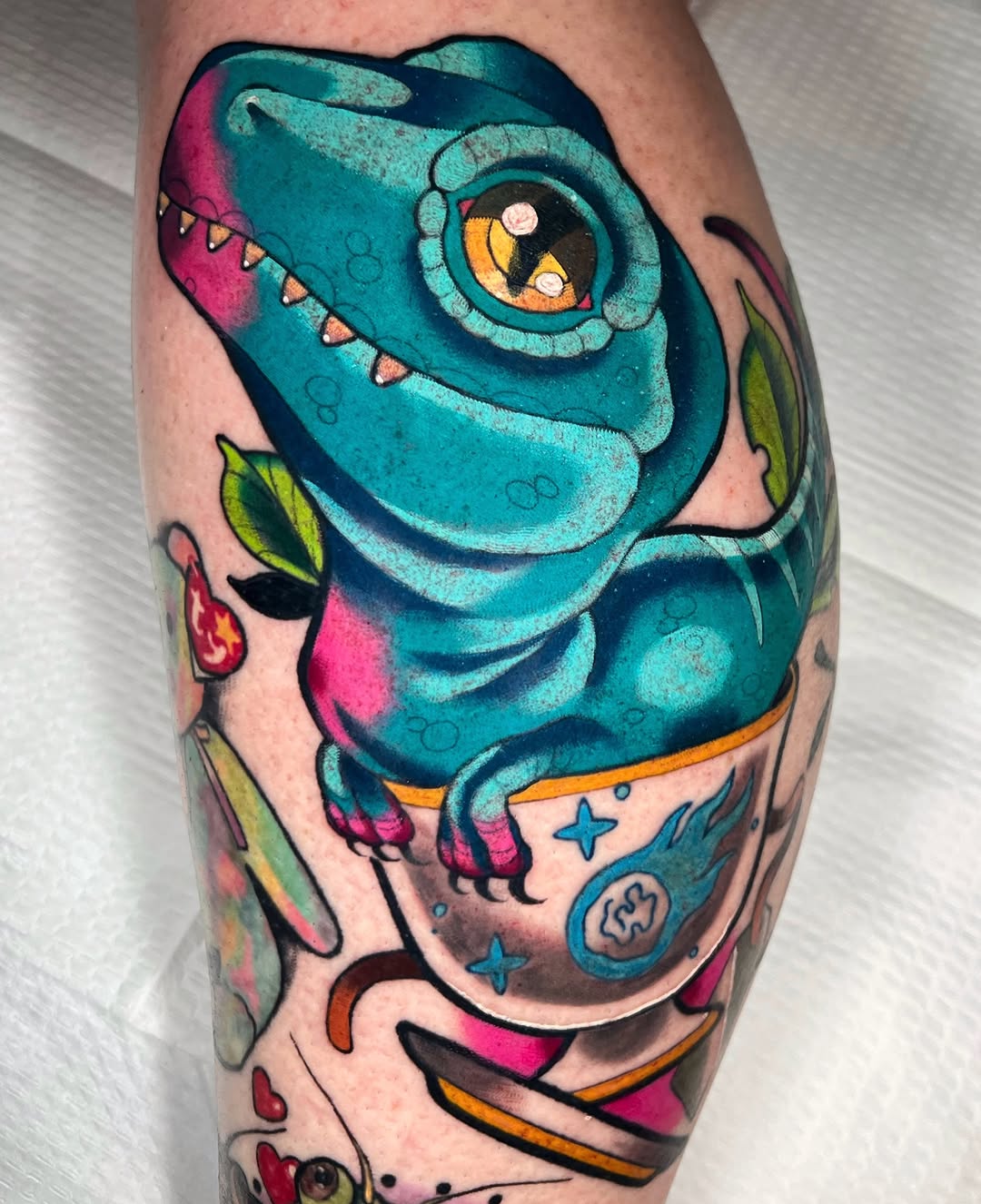 Tattoo by @zoeysageink — new_school, chicano