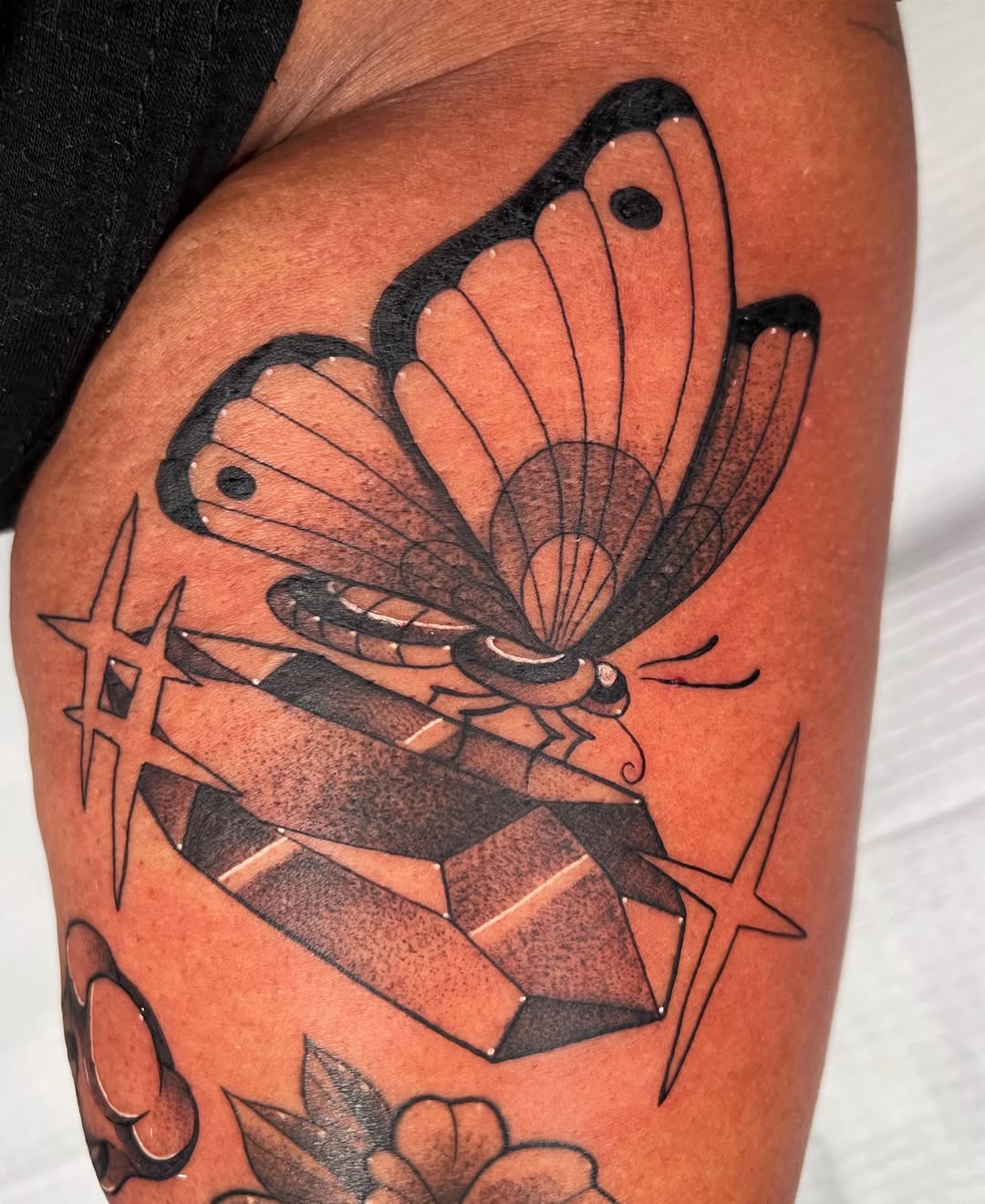 Tattoo by @zoeysageink — neo_traditional, black_and_grey