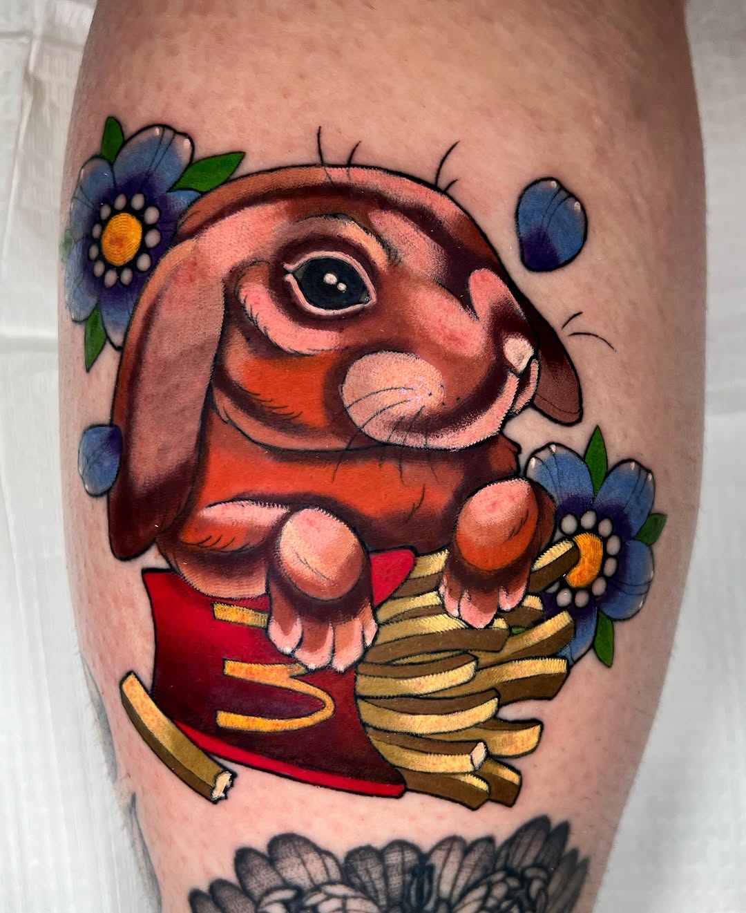 Tattoo by @zoeysageink — new_school