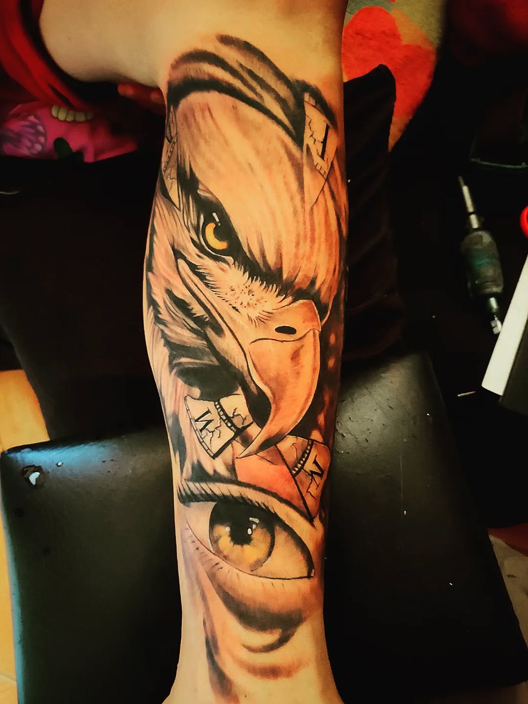Tattoo by @r_a_tattoo — realism, black_and_grey