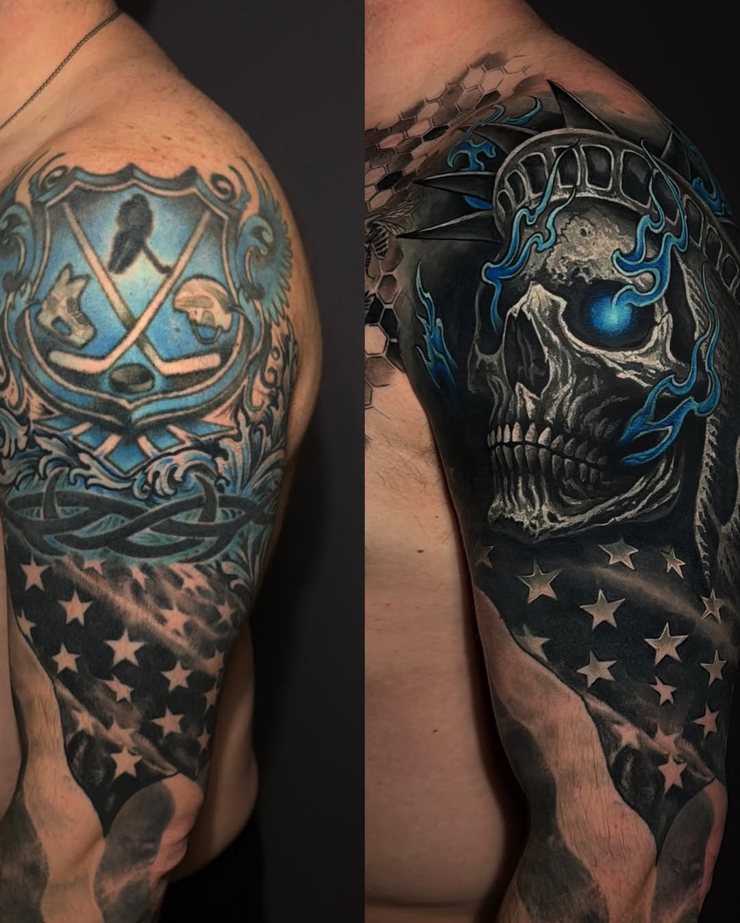 Tattoo by @sk.tattoo._ — realism, black_and_grey