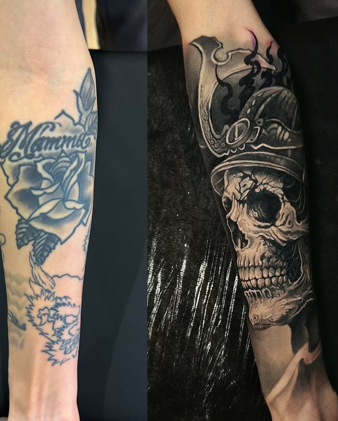 Tattoo by @sk.tattoo._ — realism, black_and_grey