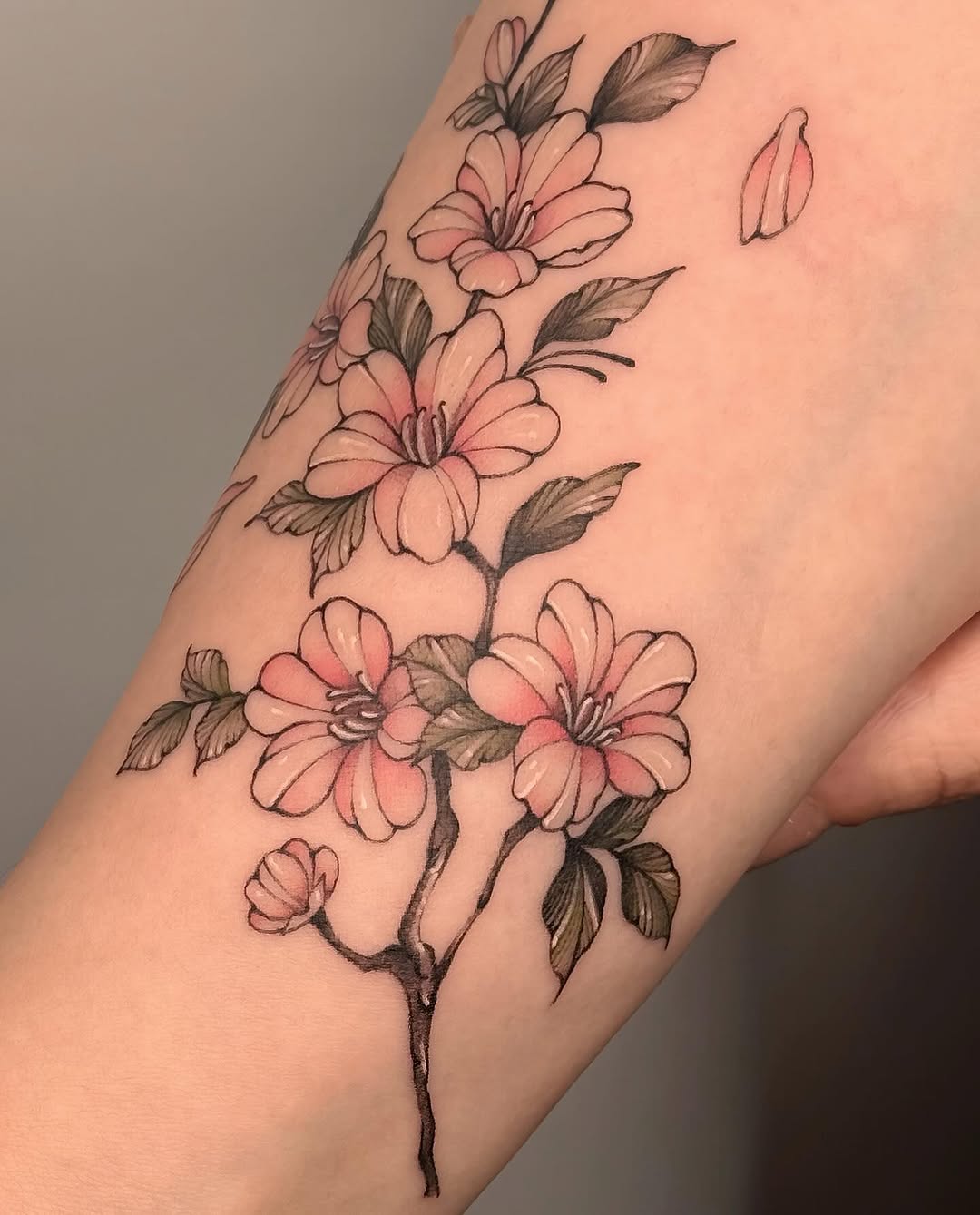 Tattoo by @xillta.ink β fine_line, watercolor