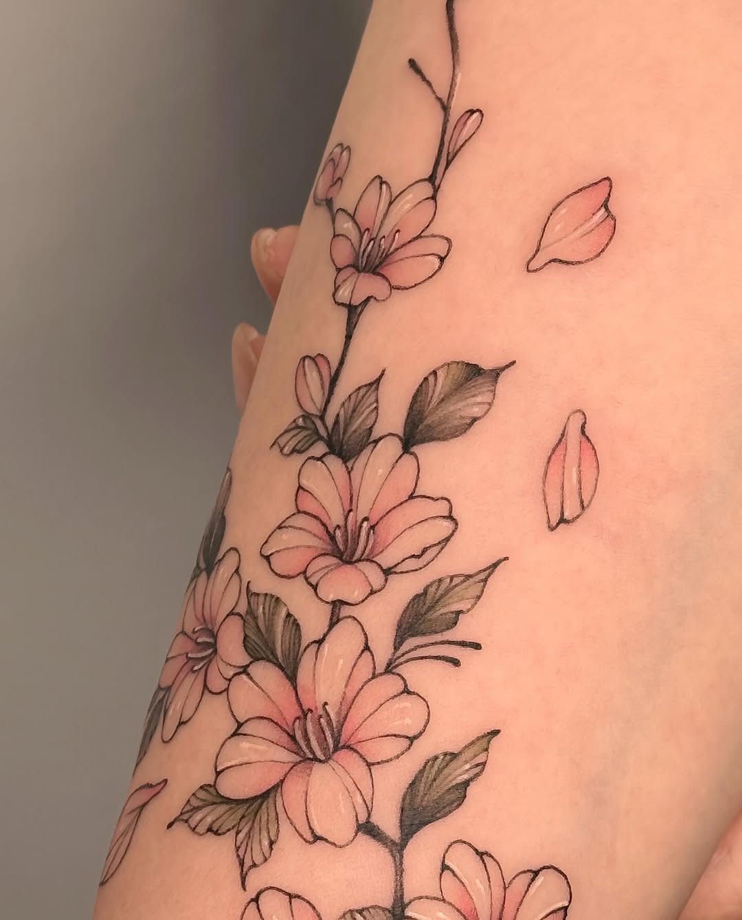 Tattoo by @xillta.ink β fine_line, watercolor