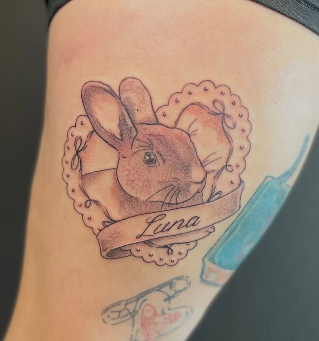 Tattoo by @sin_sidney_tatts — illustrative, black_and_grey