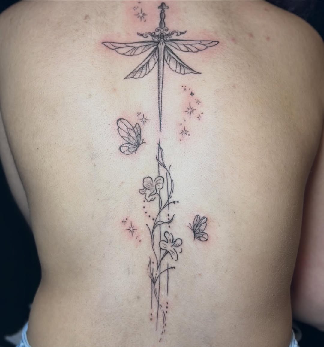 Tattoo by @sin_sidney_tatts — fine_line, illustrative