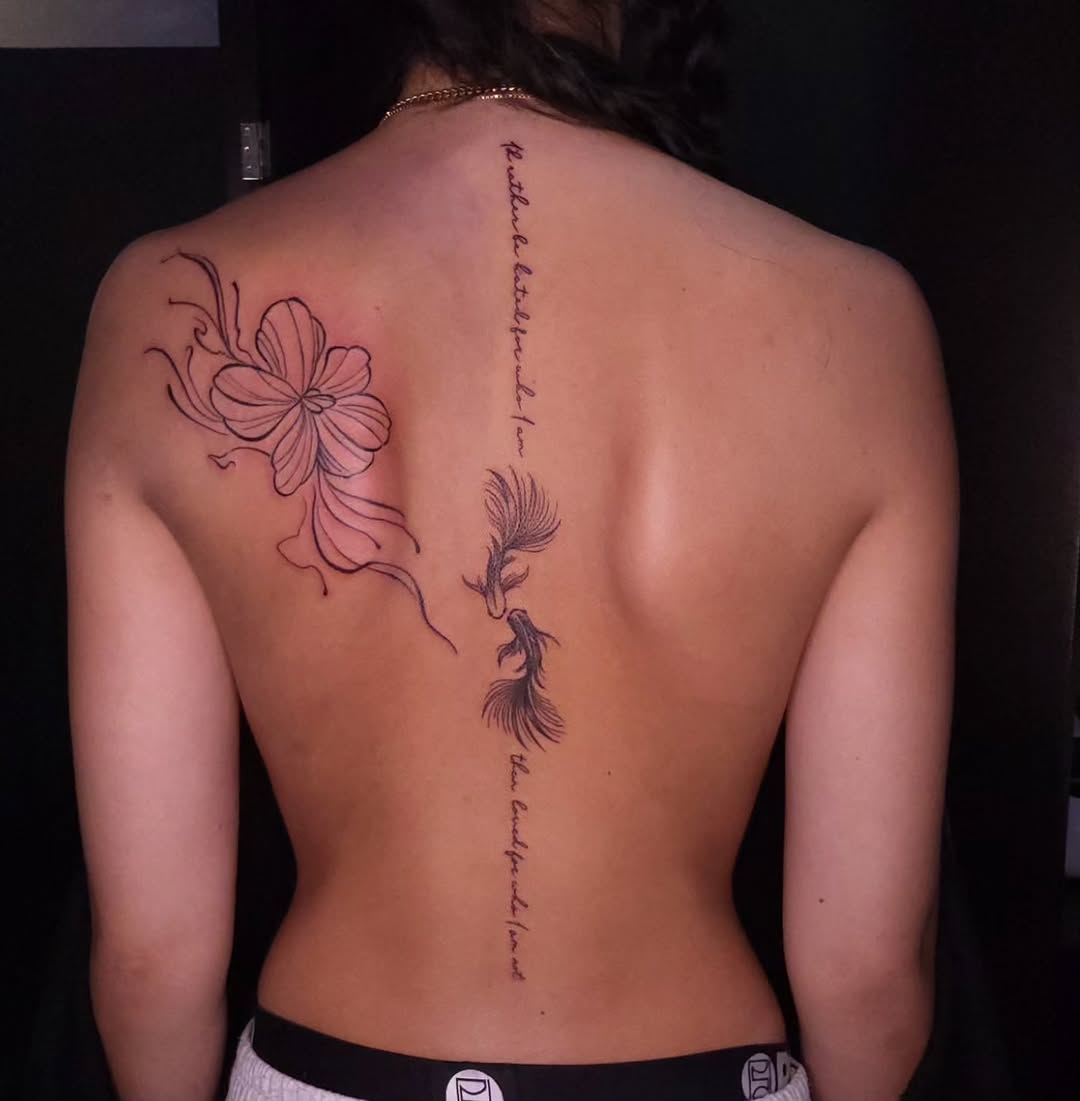 Tattoo by @alicialk — fine_line, lettering_script