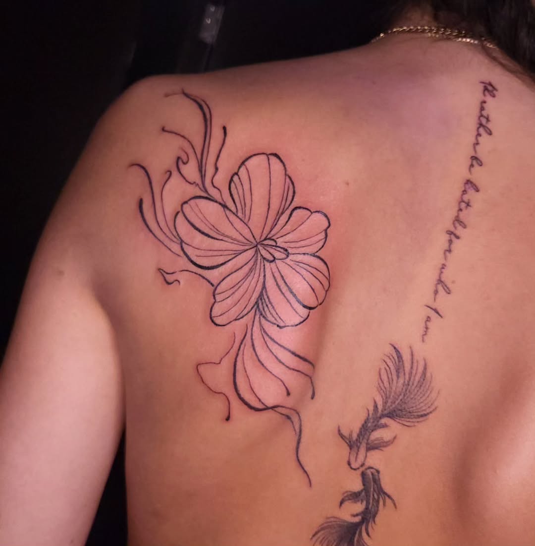 Tattoo by @alicialk — fine_line, lettering_script