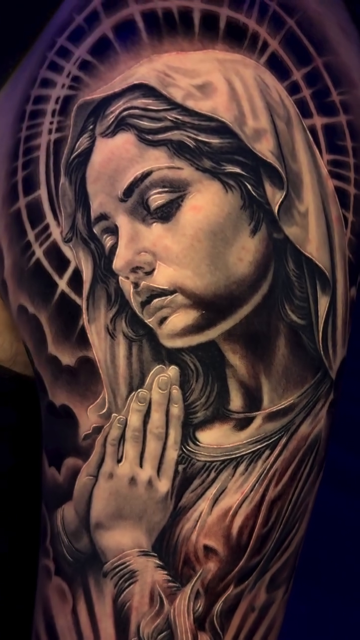Tattoo by @therealraw_tattoos — black_and_grey, realism