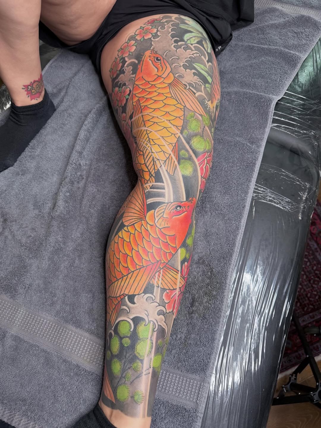 Tattoo by @blakebrand — japanese_irezumi, black_and_grey