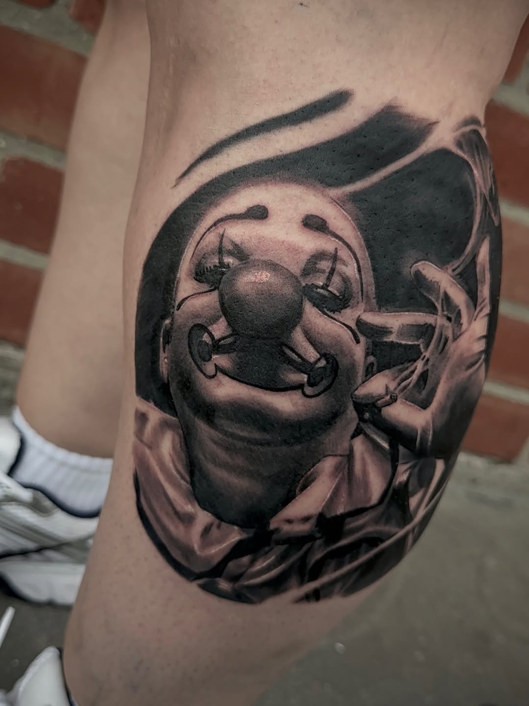 Tattoo by @tattoosbyxavier — black_and_grey, realism