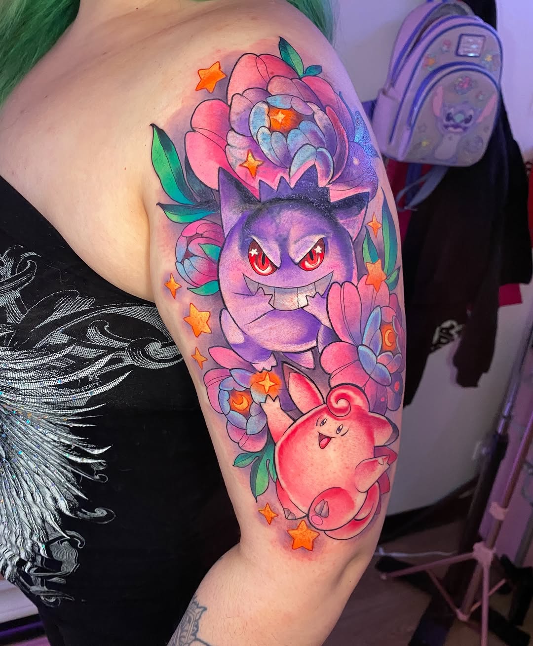 Tattoo by @amyporterart β new_school, anime