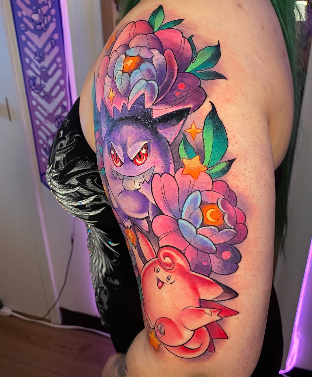 Tattoo by @amyporterart β new_school, anime