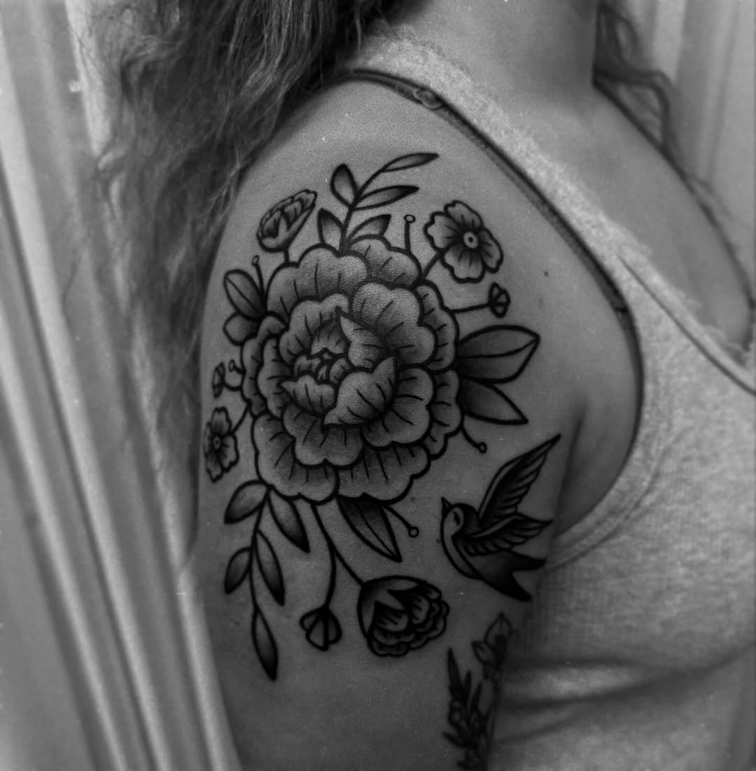 Tattoo by @spicy_sugarrr_tattoos — american_traditional, illustrative