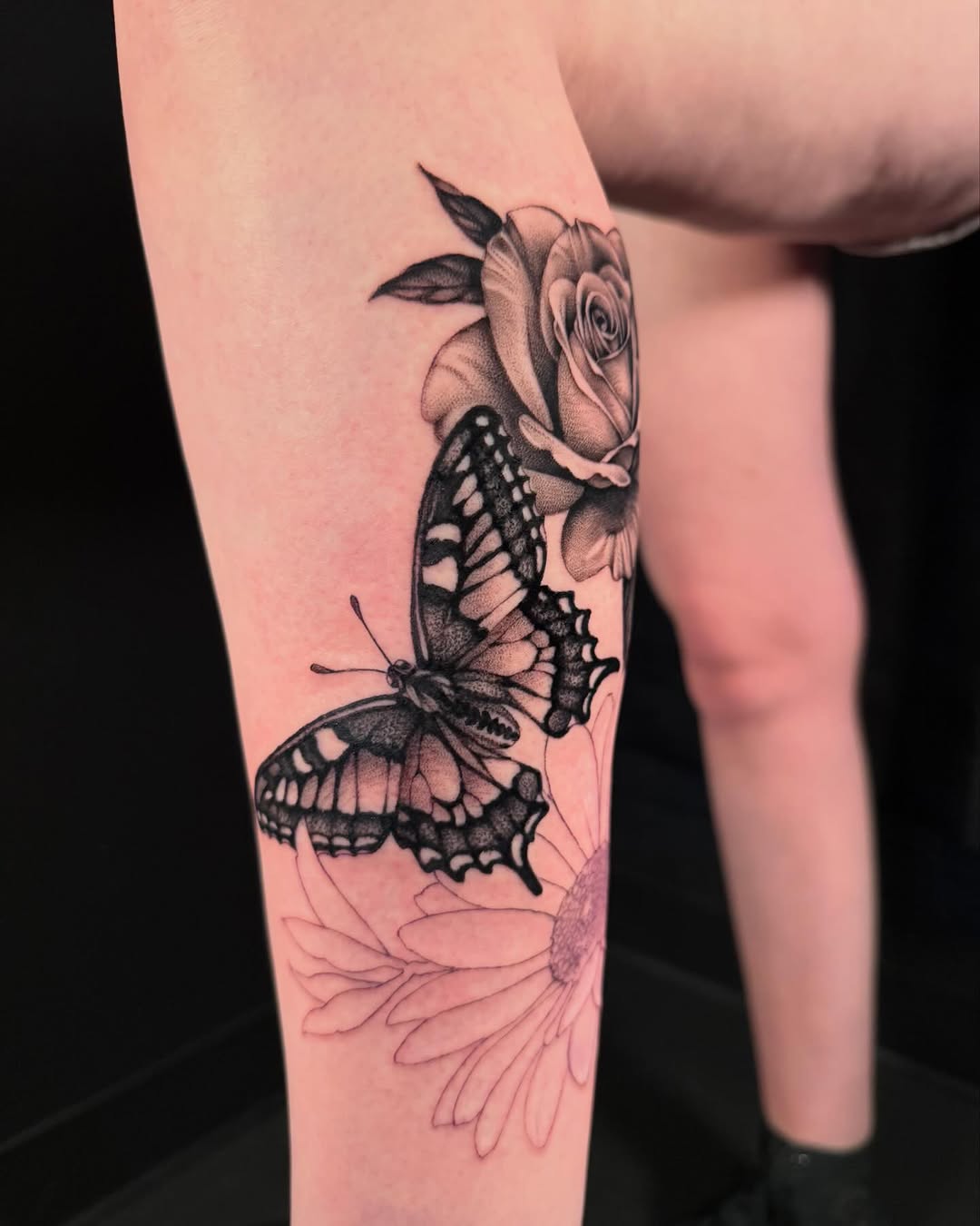 Tattoo by @birdofparadise_tat — realism, black_and_grey