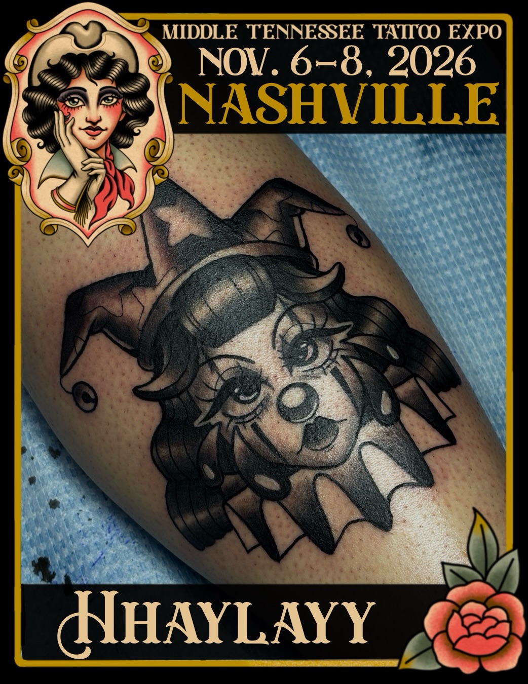Tattoo by @hhaylayy — american_traditional, black_and_grey