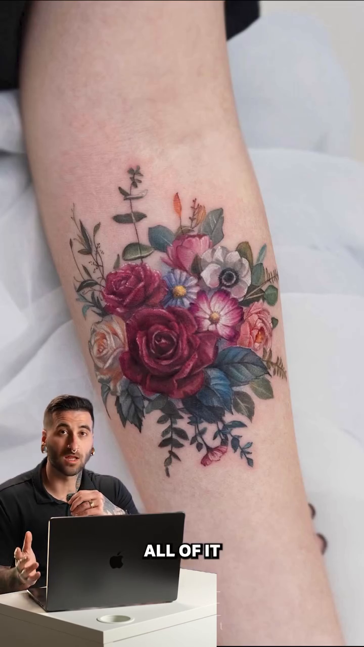 Tattoo by @nicole_inkart — realism, fine_line