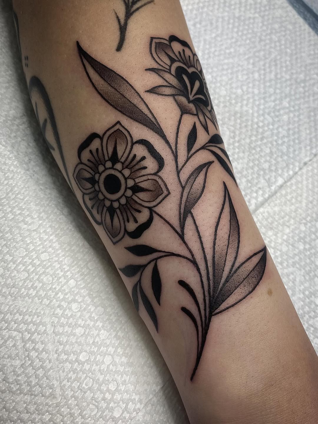 Tattoo by @babstattoos — black_and_grey, fine_line