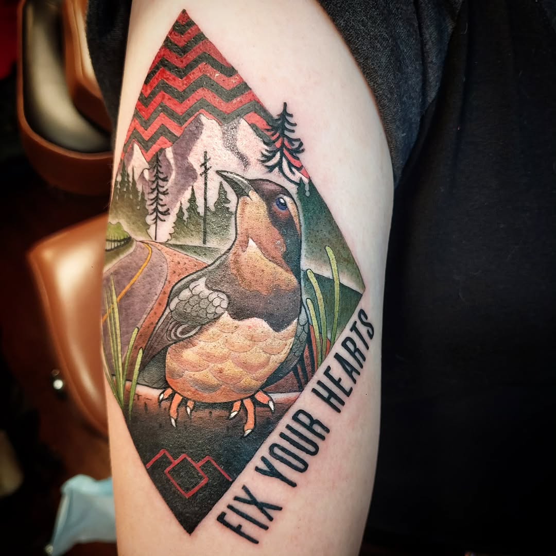 Tattoo by @daniwilsonart โ new_school, lettering_script