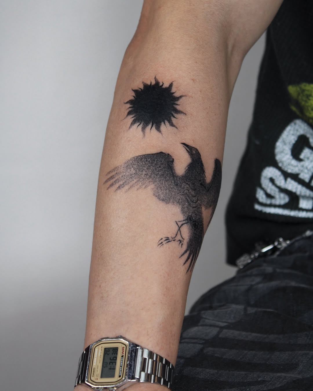 Tattoo by @tatpiaooo — black_and_grey, illustrative