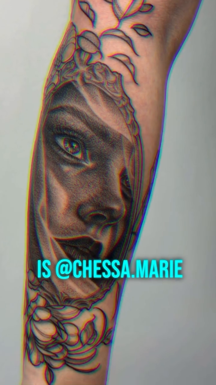 Tattoo by @chessa.marie — realism, black_and_grey
