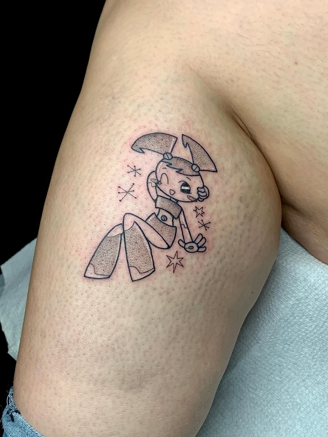 Tattoo by @torielyceart — sketch
