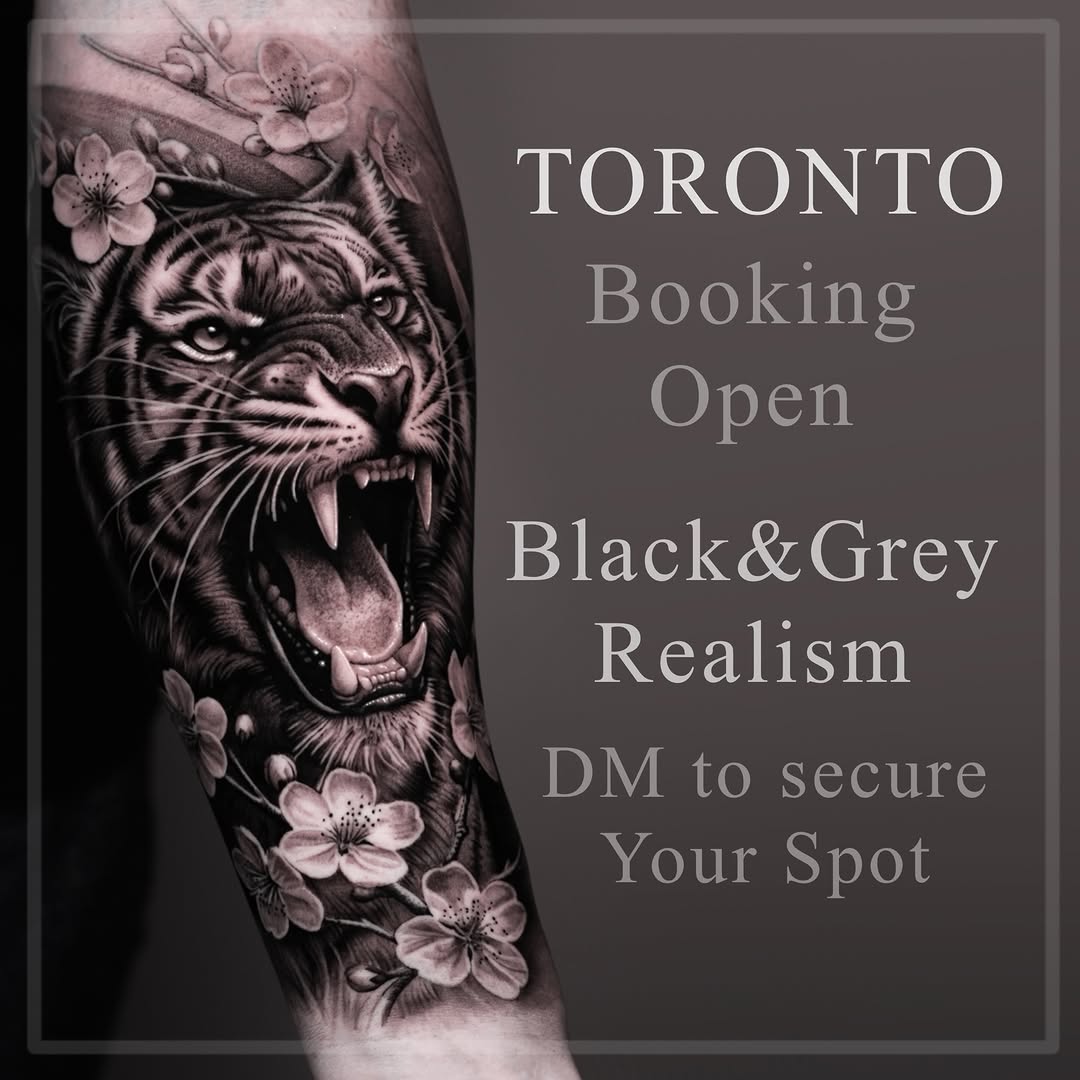 Tattoo by @tattooist_steven โ black_and_grey, realism