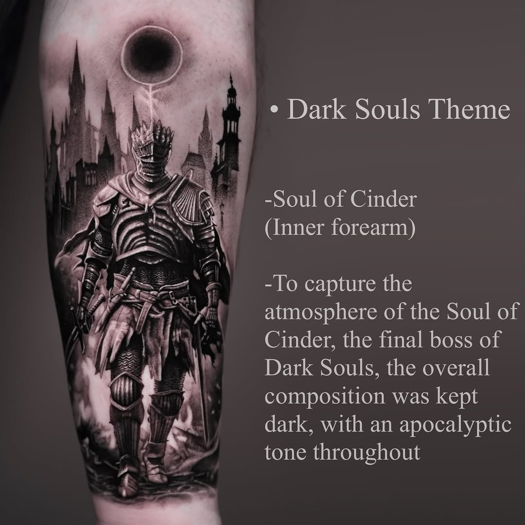 Tattoo by @tattooist_steven โ realism, dark_realism