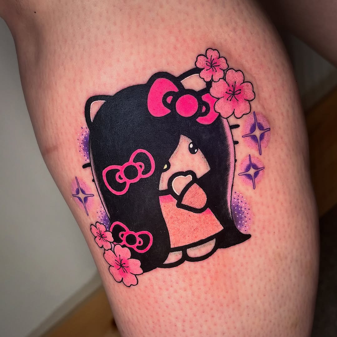 Tattoo by @chibicosori — new_school, anime