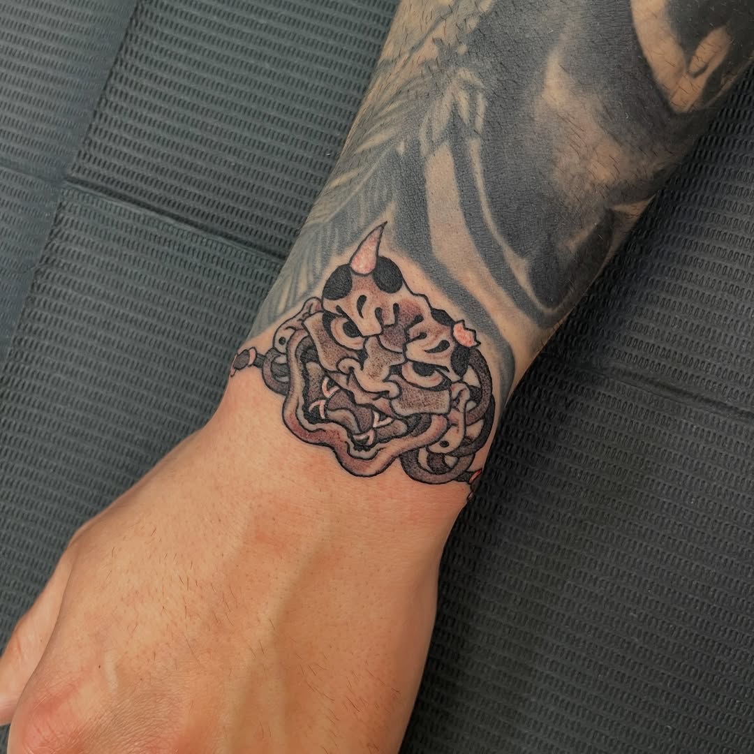 Tattoo by @jakeriveratattoo — japanese_irezumi, black_and_grey