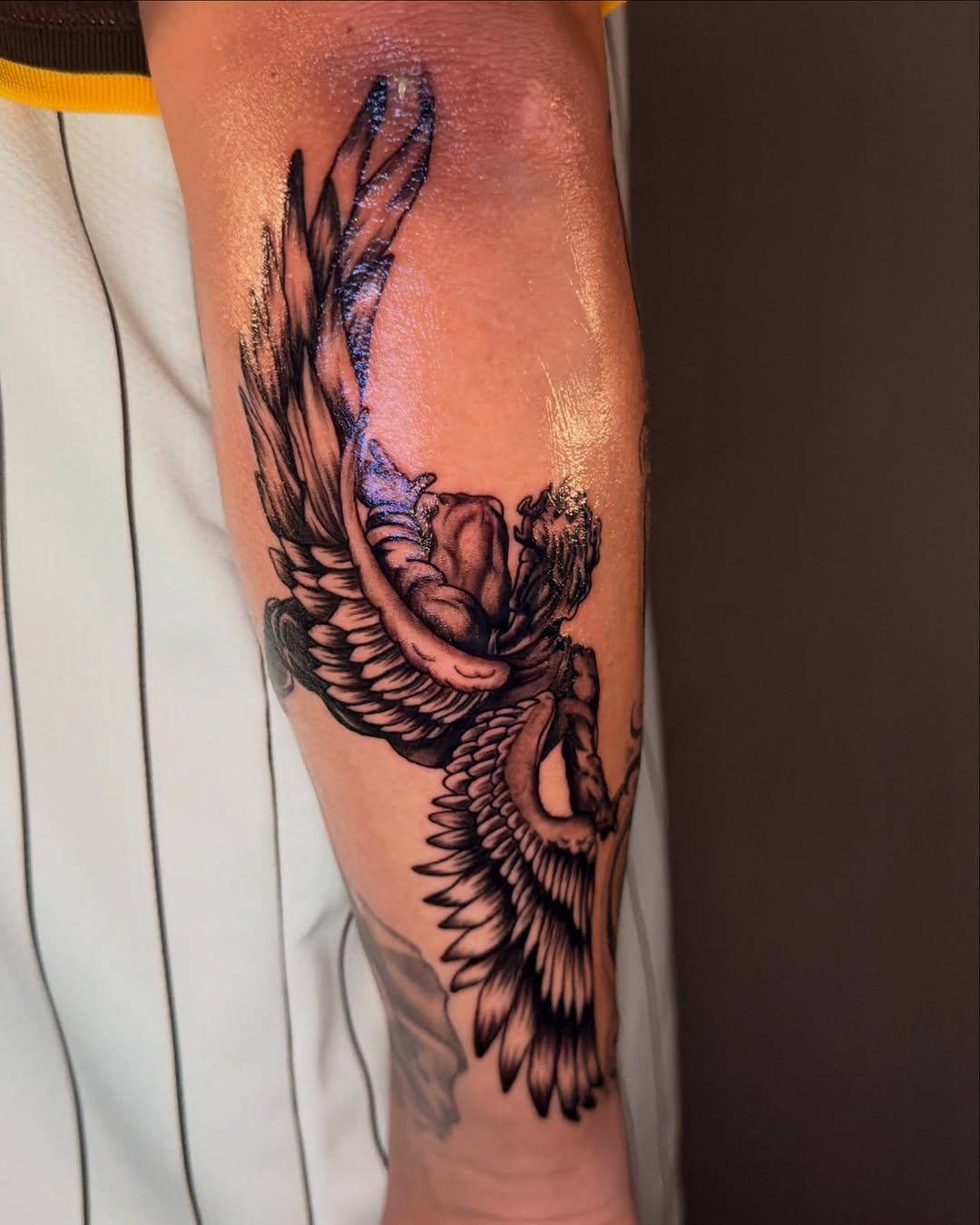 Tattoo by @mamagiatattoos โ black_and_grey, realism