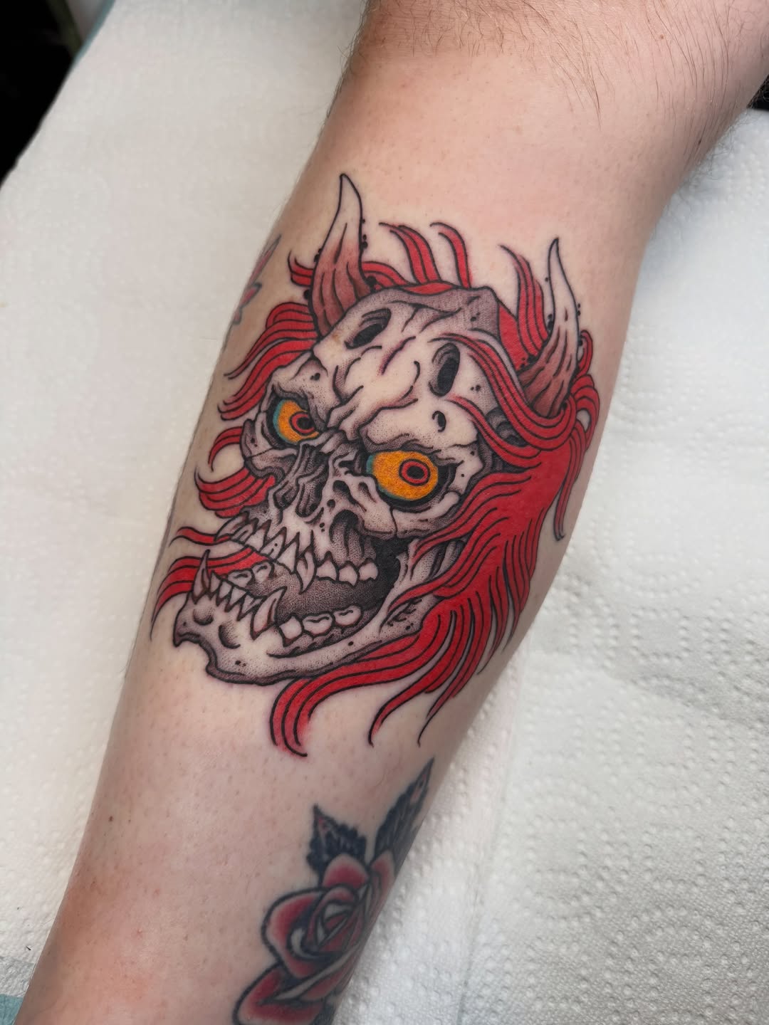 Tattoo by @cousins_tattoos — american_traditional, illustrative