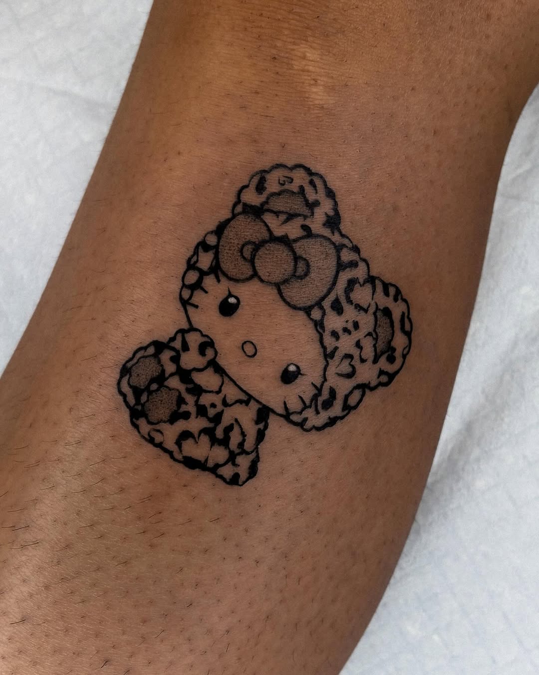 Tattoo by @tofuubrat — illustrative, blackwork