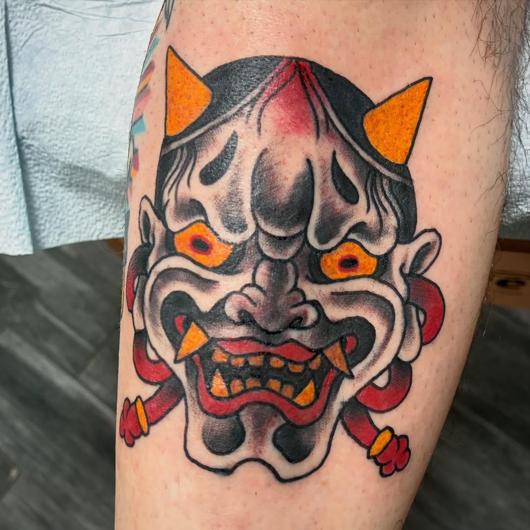 Tattoo by @kennedy.cole.tattoos — american_traditional, japanese_irezumi