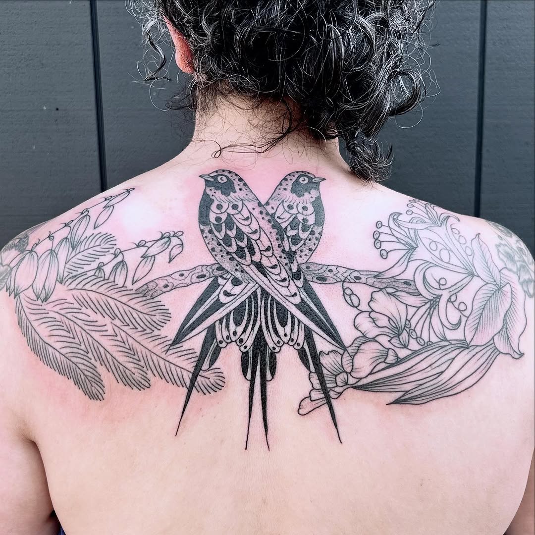 Tattoo by @eekpdx β black_and_grey, fine_line