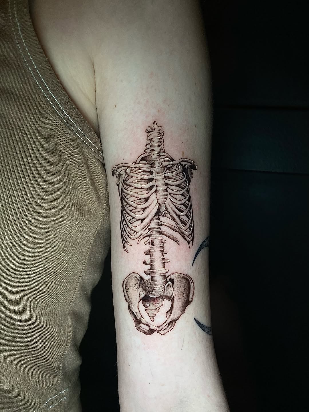Tattoo by @cherryjaneink — black_and_grey, realism