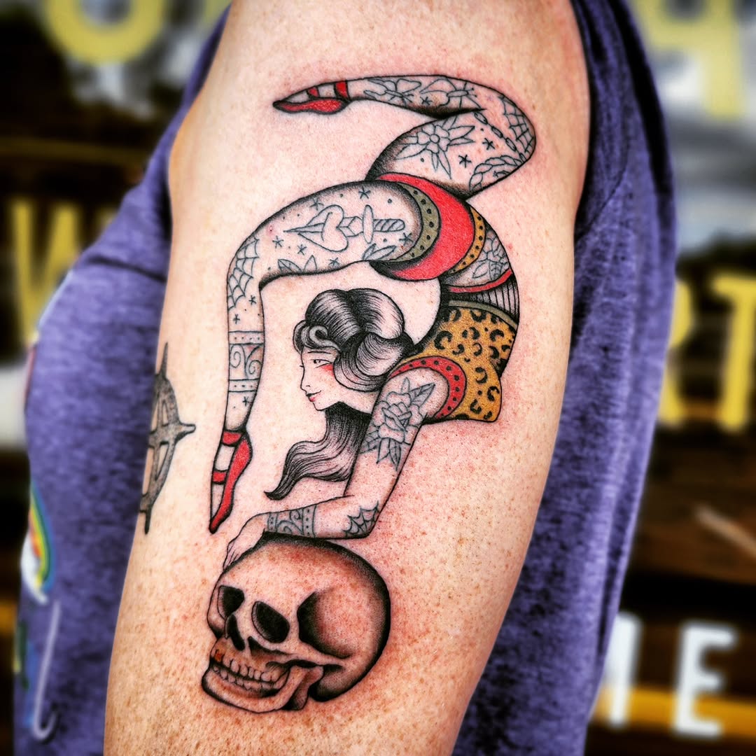 Tattoo by @kz.tattoos — american_traditional, illustrative