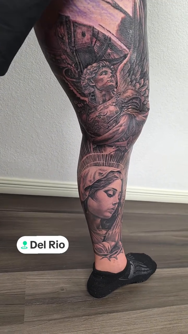 Tattoo by @efrentattoos — realism, black_and_grey