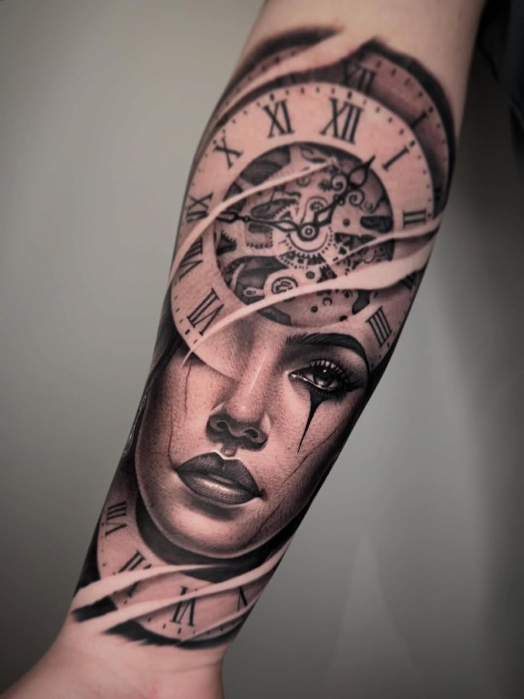 Tattoo by @tatts_by_t โ realism, black_and_grey