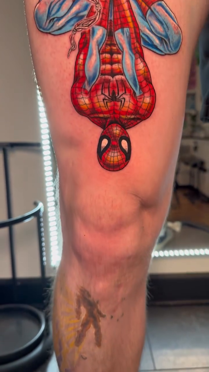 Tattoo by @vincedibiasotattoos — comic