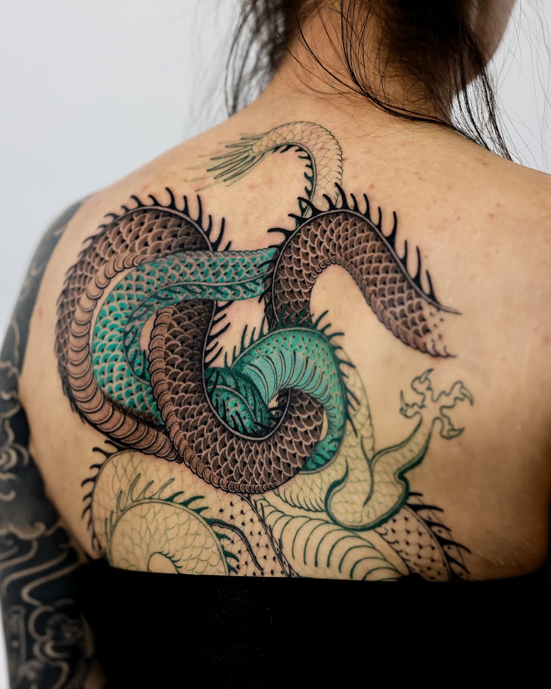 Tattoo by @swanissober — japanese_irezumi