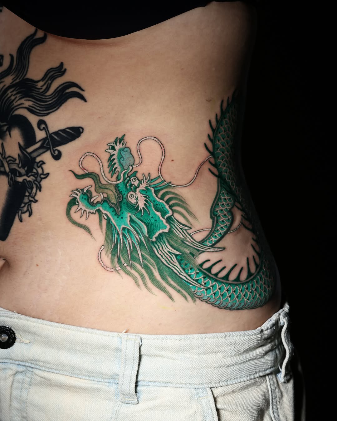 Tattoo by @swanissober — japanese_irezumi