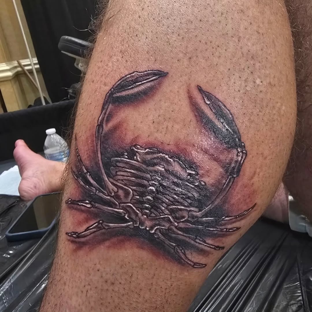 Tattoo by @tattoo.art.by.jeff — realism, black_and_grey