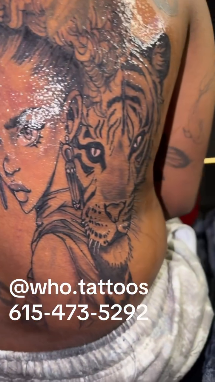 Tattoo by @who.tattoos โ realism, black_and_grey