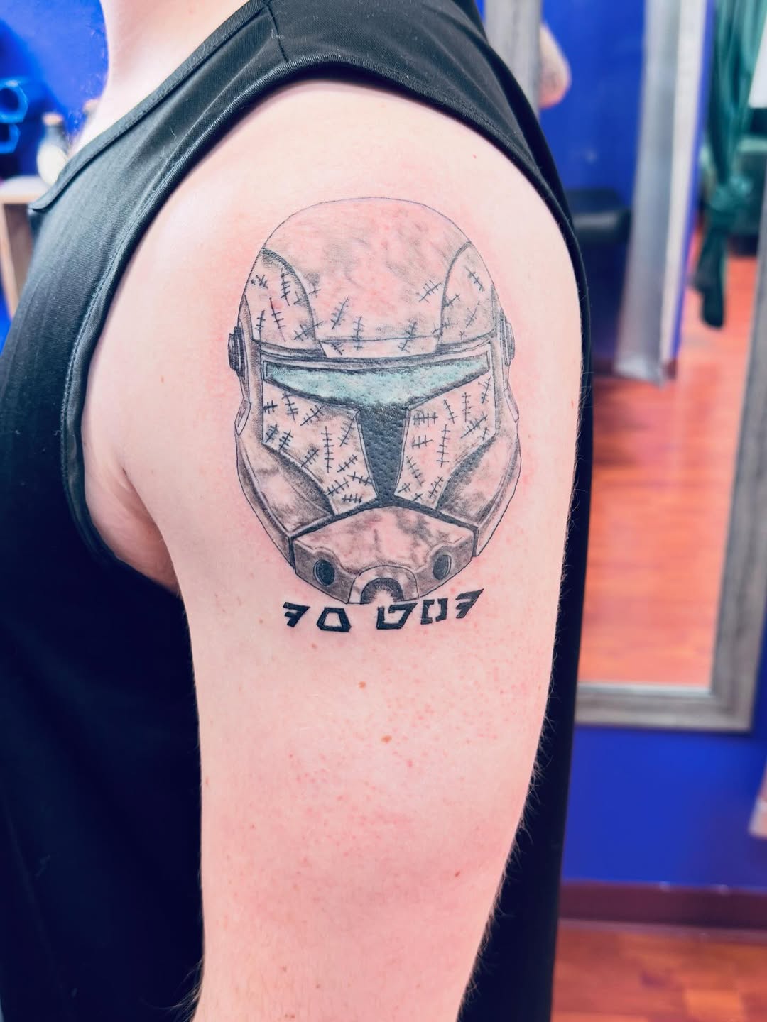 Tattoo by @tosh.pointo.tattoos — realism, black_and_grey