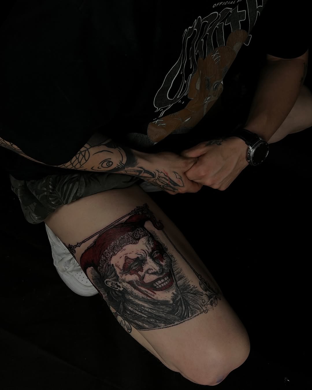 Tattoo by @jays.tattoo โ realism, black_and_grey