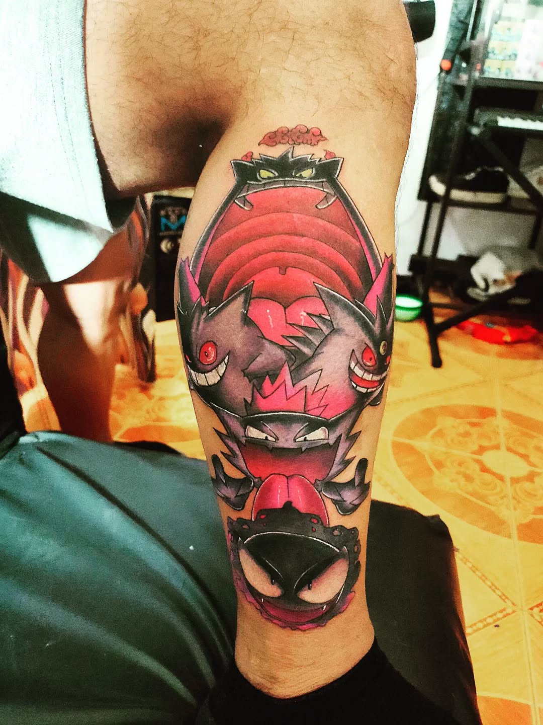 Tattoo by @r_a_tattoo — new_school, anime