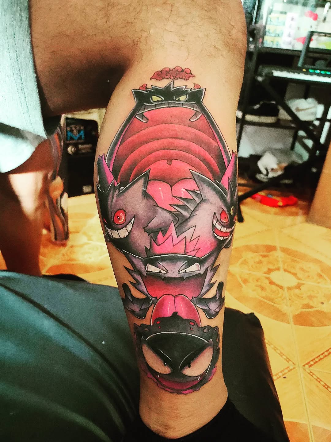 Tattoo by @r_a_tattoo — new_school, anime
