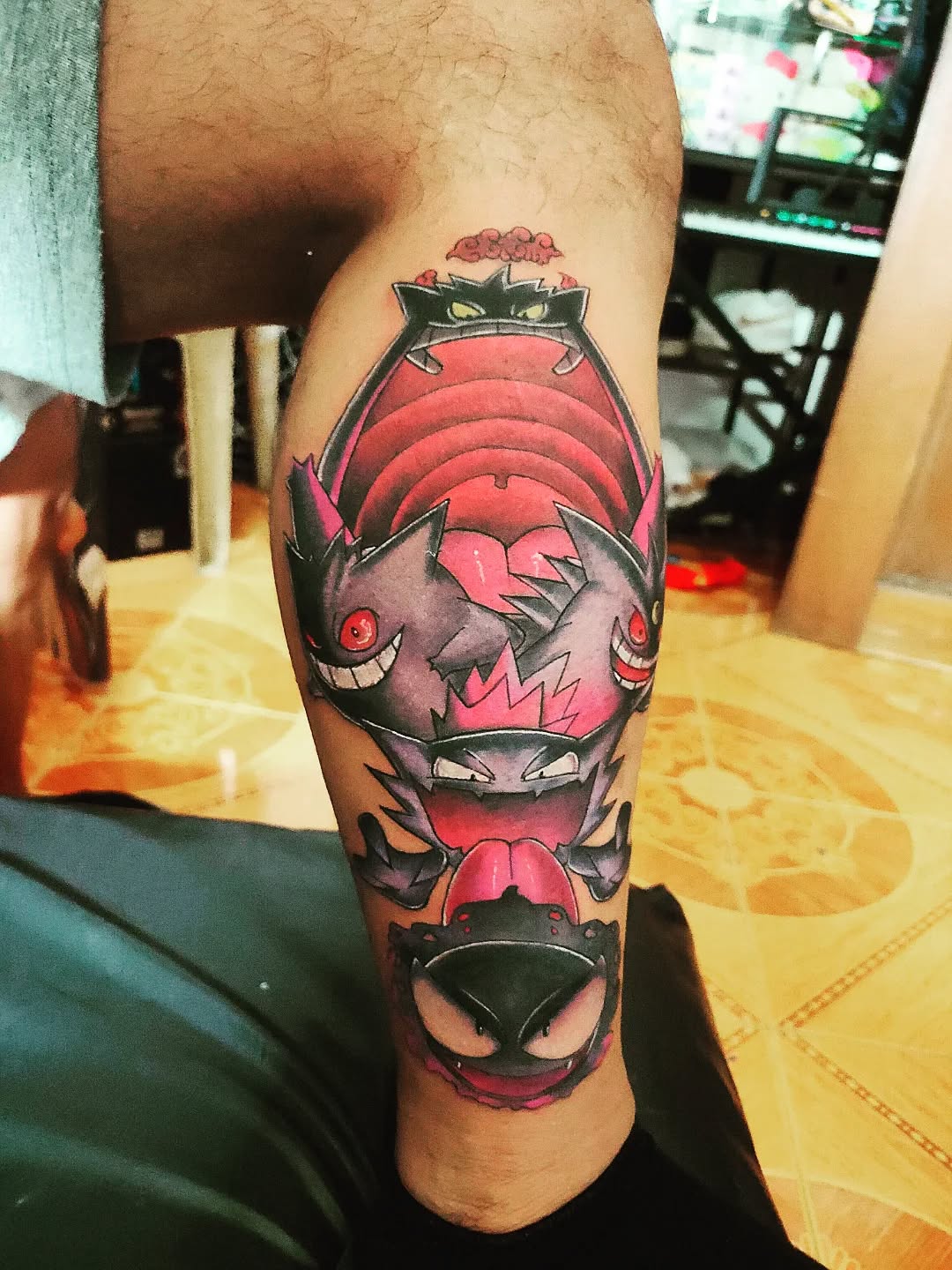 Tattoo by @r_a_tattoo — new_school, anime
