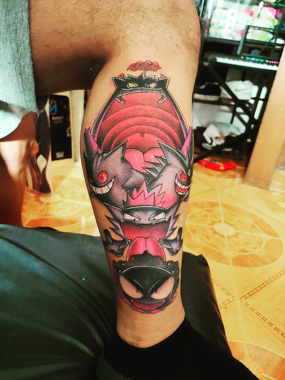 Tattoo by @r_a_tattoo — new_school, anime